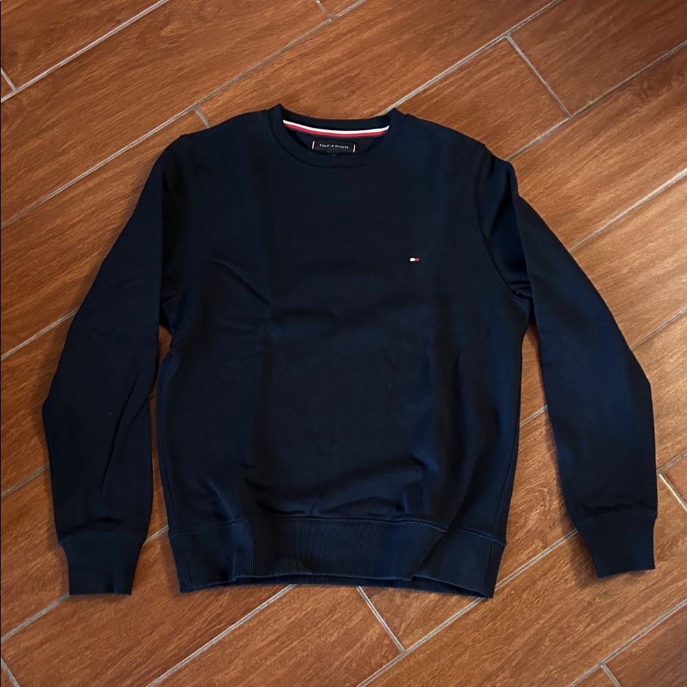 Tommy Hilfiger Men's Navy Crewneck Sweater